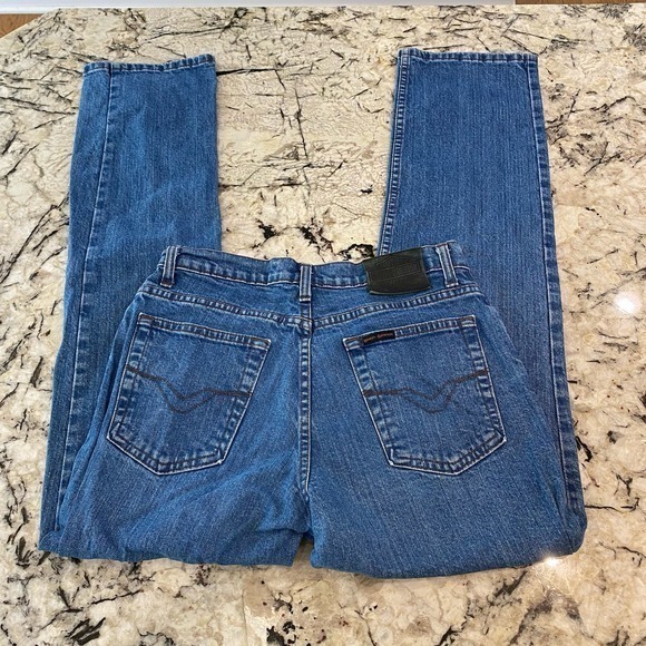 Vintage Harley Davidson Straight Leg Women’s Jeans size 6 - Picture 3 of 13